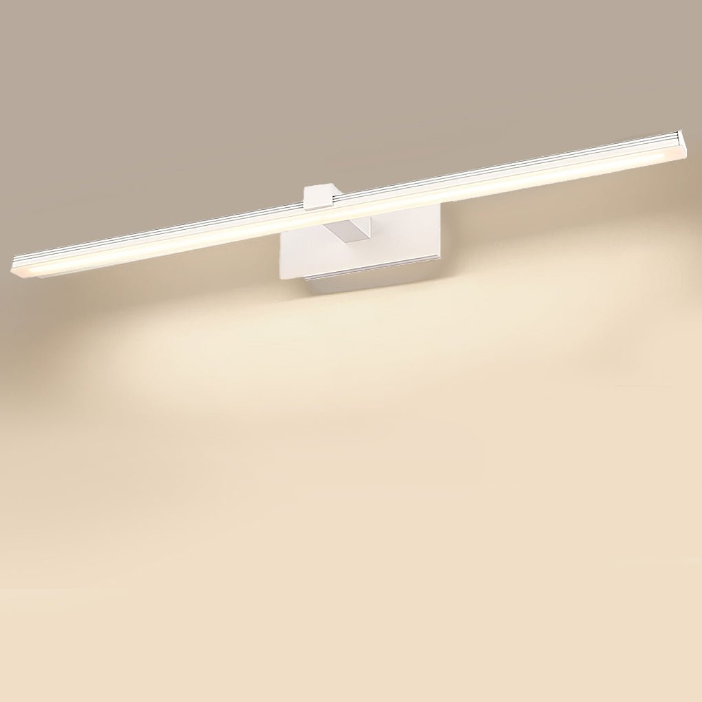 modern linear bathroom vanity light bar with led mirror illumination available in 24 31 and 35 sizes