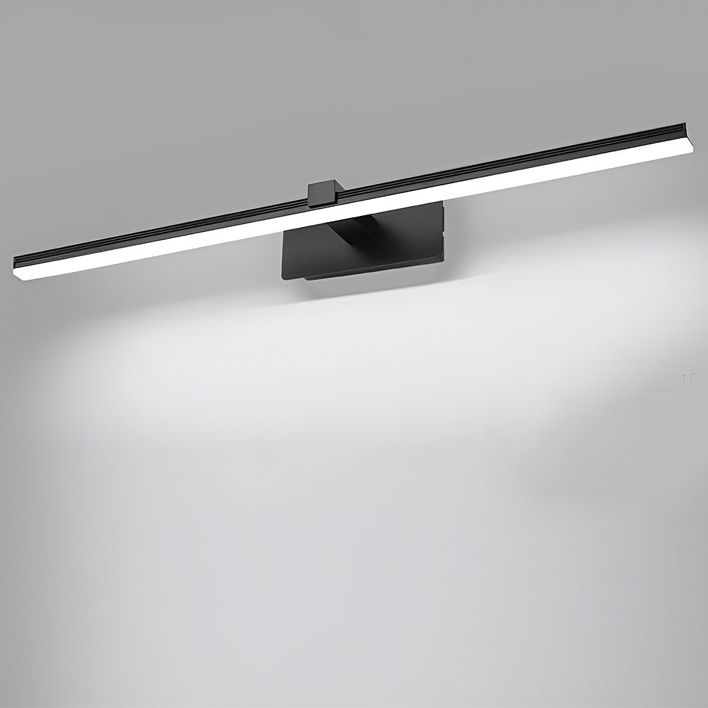 modern linear bathroom vanity light bar with led mirror illumination available in 24 31 and 35 sizes