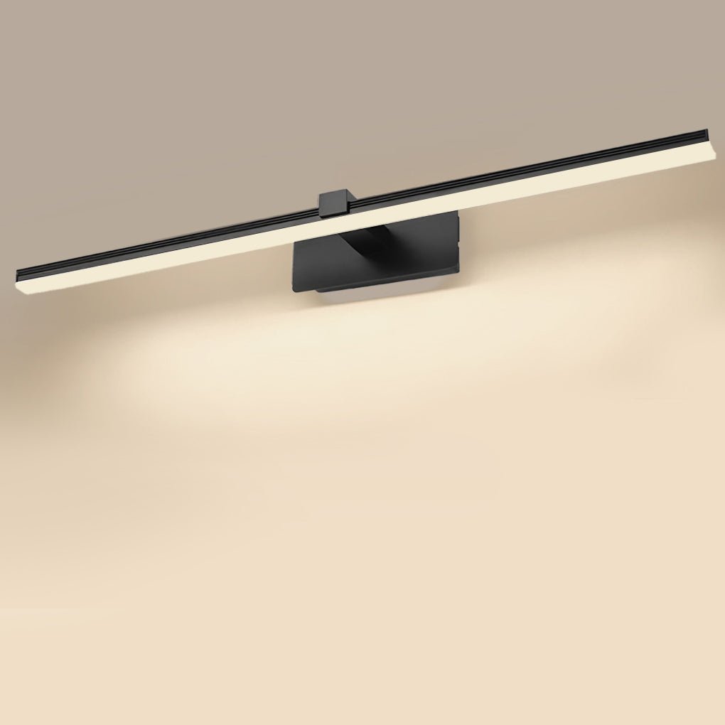 modern linear bathroom vanity light bar with led mirror illumination available in 24 31 and 35 sizes