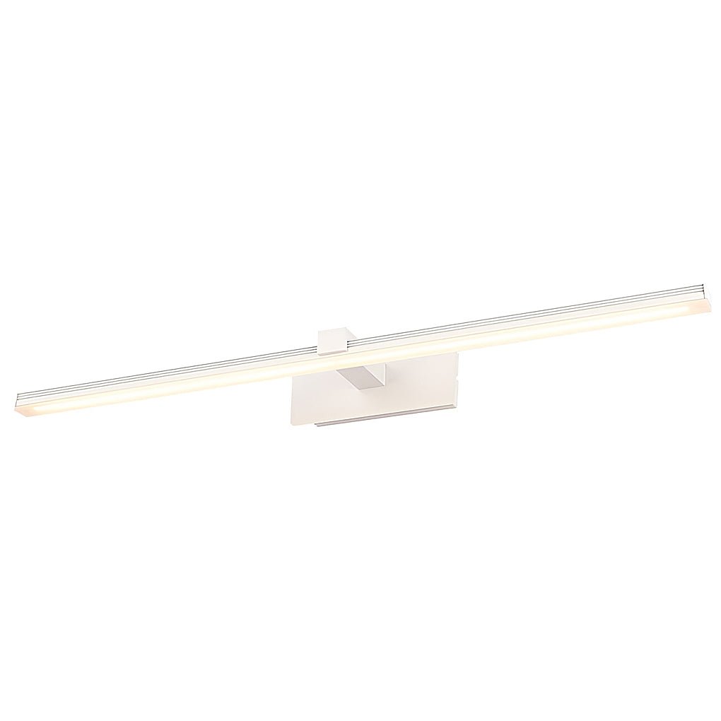 modern linear bathroom vanity light bar with led mirror illumination available in 24 31 and 35 sizes