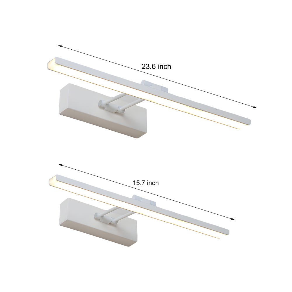 modern minimalist 240 adjustable linear led vanity light
