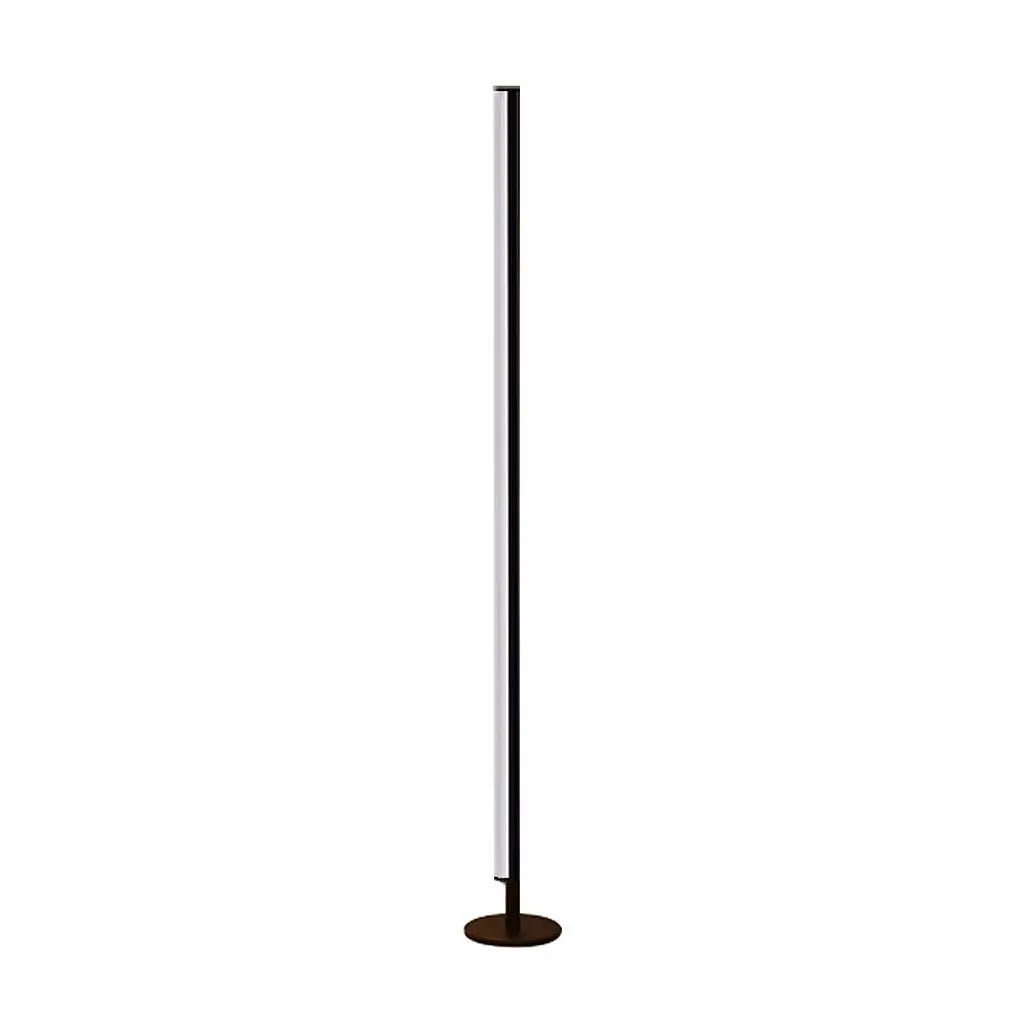 Modern Minimalist Black and White LED Floor Lamp with Three-Step Dimming Accent Luxe