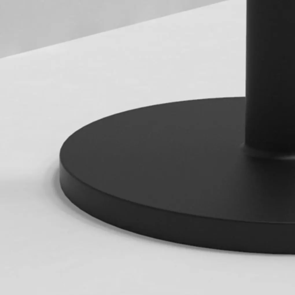 Modern Minimalist Black and White LED Floor Lamp with Three-Step Dimming Accent Luxe
