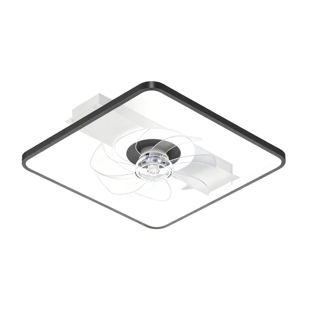 Ultra-Quiet LED Ceiling Fan with Light - Minimalist Design Luxe