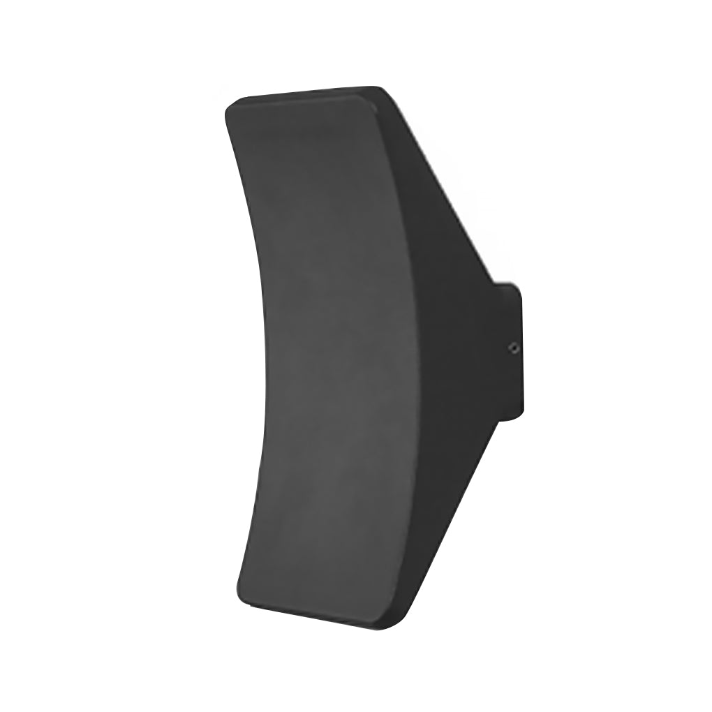 Modern Minimalist Outdoor Wall Sconce — Die-Cast Aluminum and Glass, LED 12W, IP65