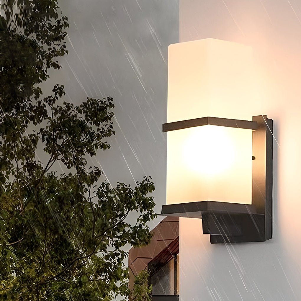 modern minimalist waterproof led wall sconces for outdoor use stylish wall lamps