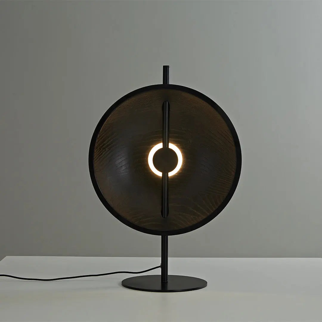 Modern Minimalist Wood Table Lamp - Artistic Design Luxe