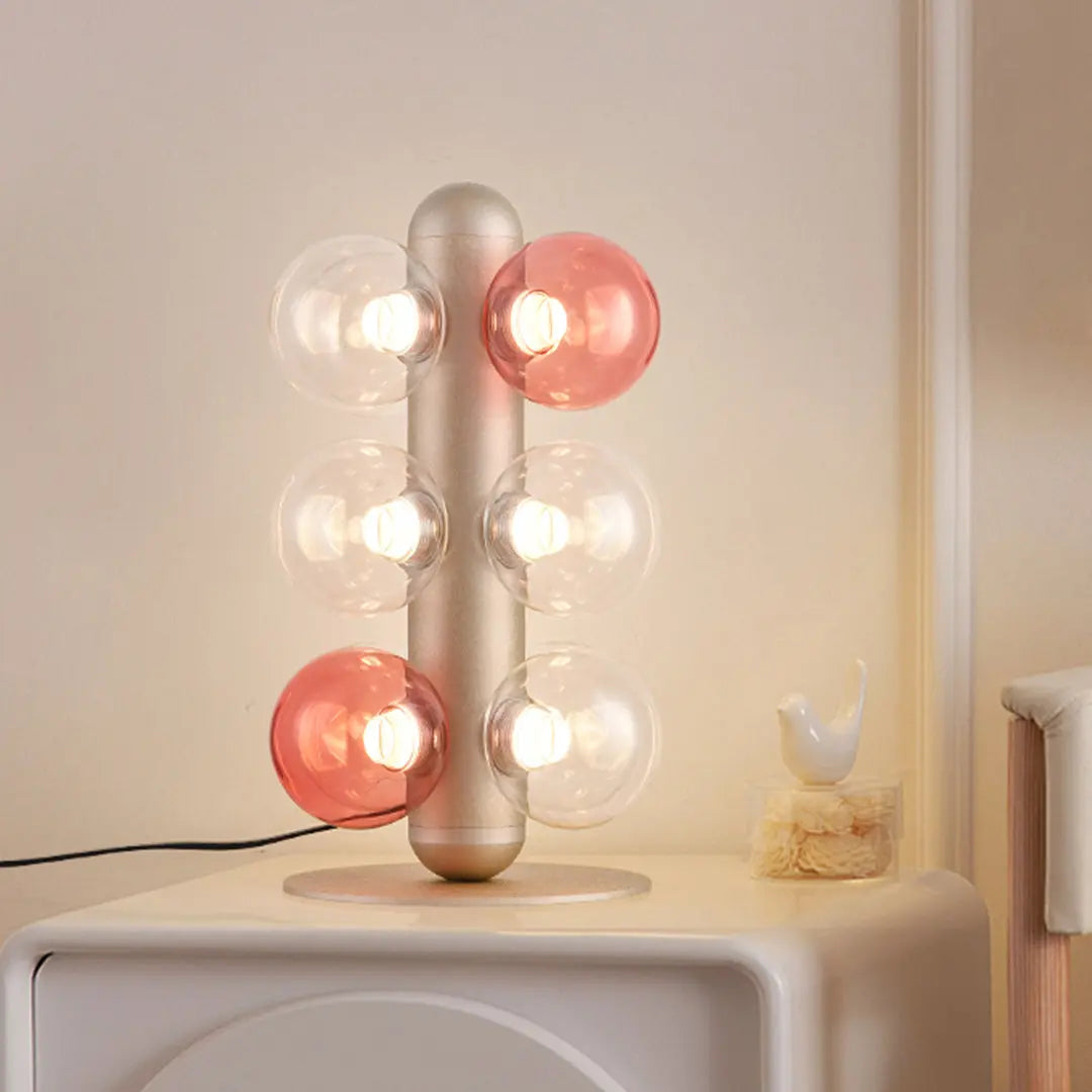 Multi-Ball Decorative Lamp: Minimalist LED Glass Bubble Table Lamp Luxe