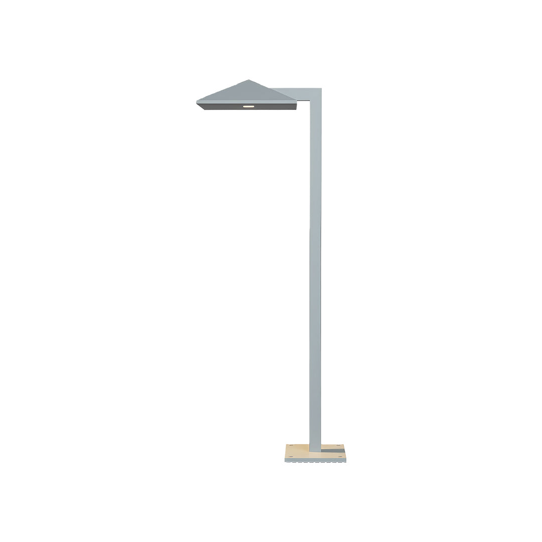 Modern Minimalist Plug-in Pathway Light — Aluminum & Glass, 7W LED, IP54, 21.65" Height