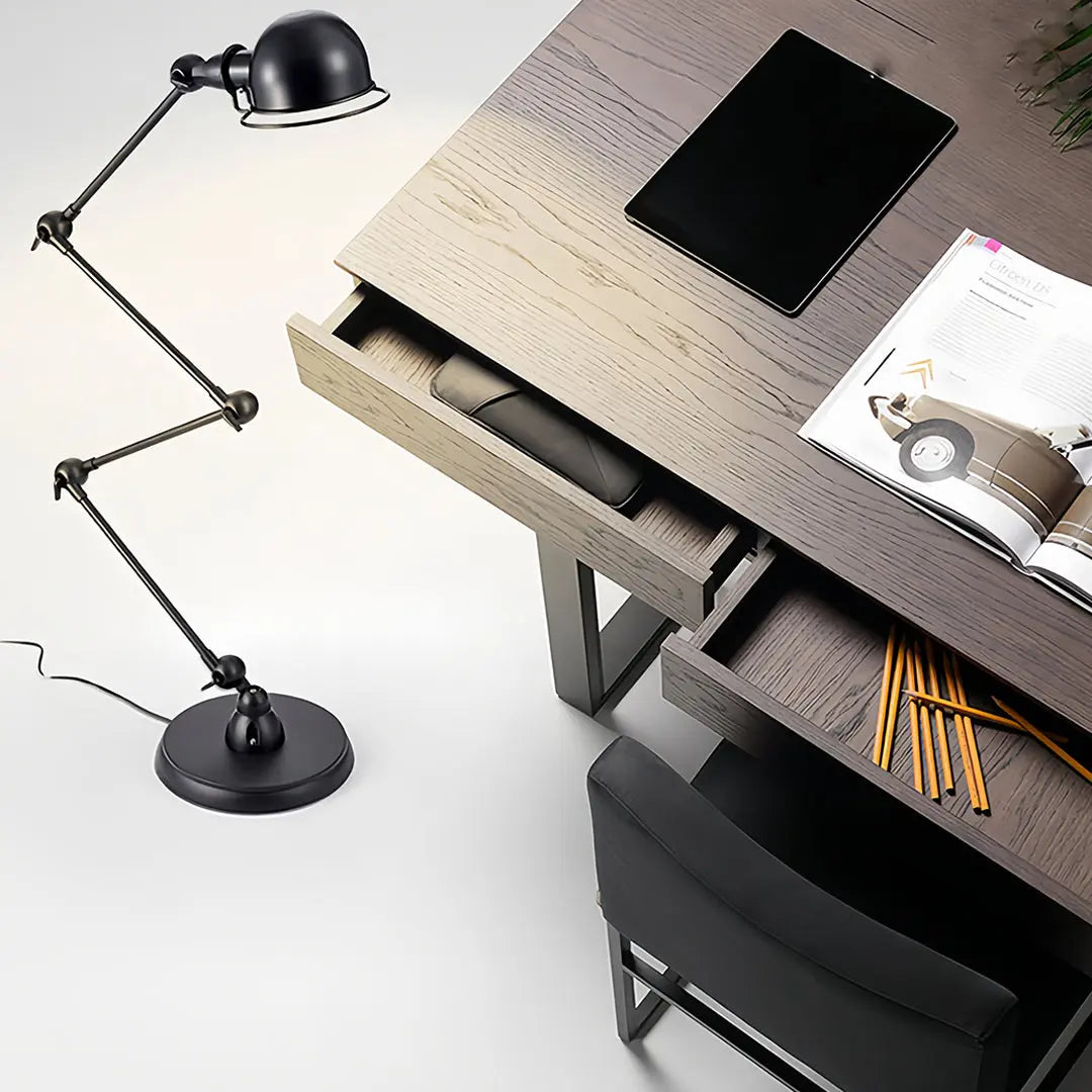 Industrial Task Standing Lamp: Reading Floor Lamps for Your Living Room Luxe