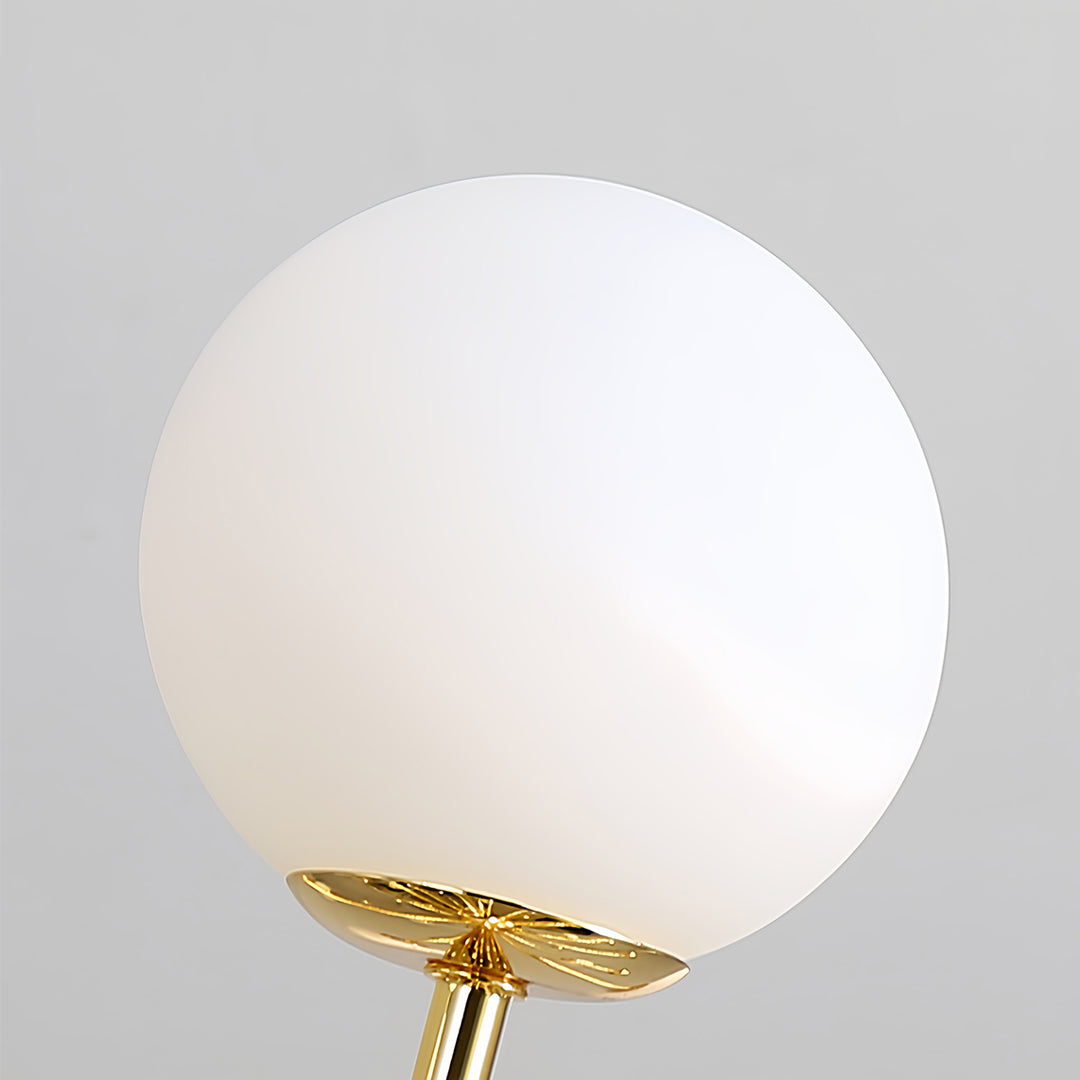 Dandelion Sputnik Chandelier — Gold-Plated Iron, 12-Light, G9 LED, Adjustable Height
