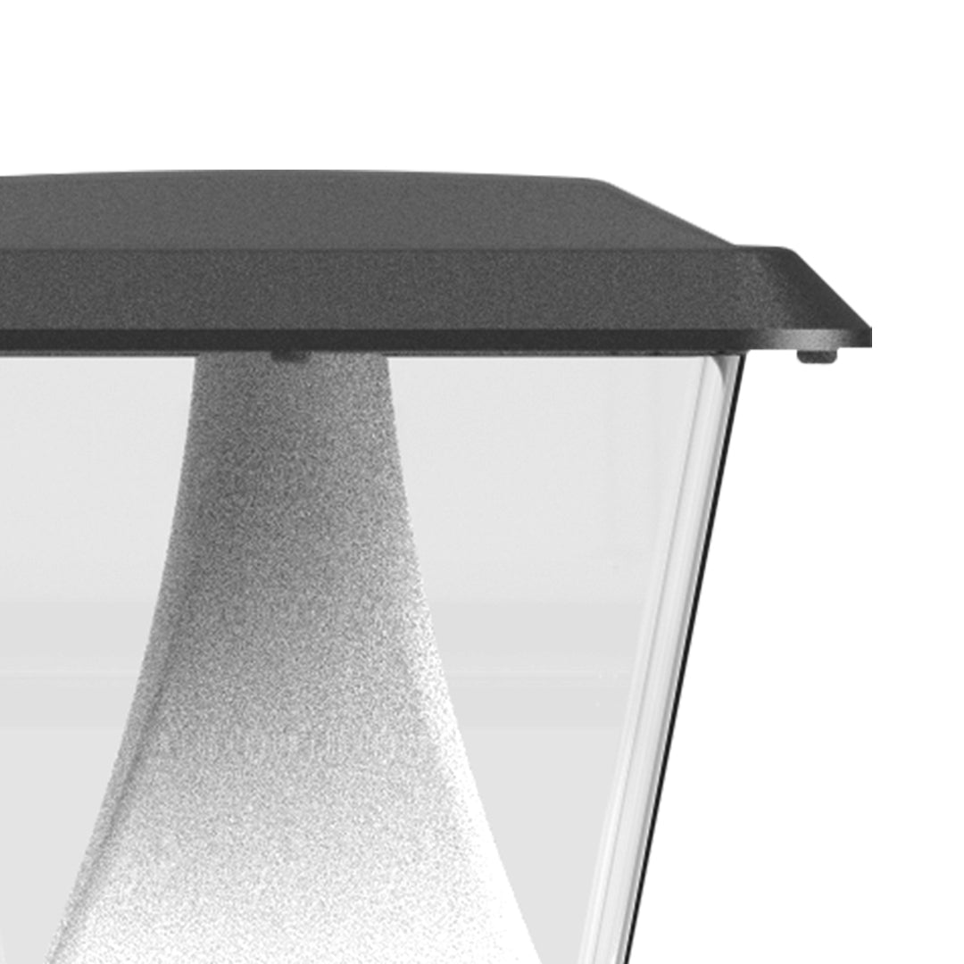 Modern Minimalist LED Path Light — Die-Cast Aluminum, 8W OSRAM, 3000K, IP65 Weatherproof, Matte Black