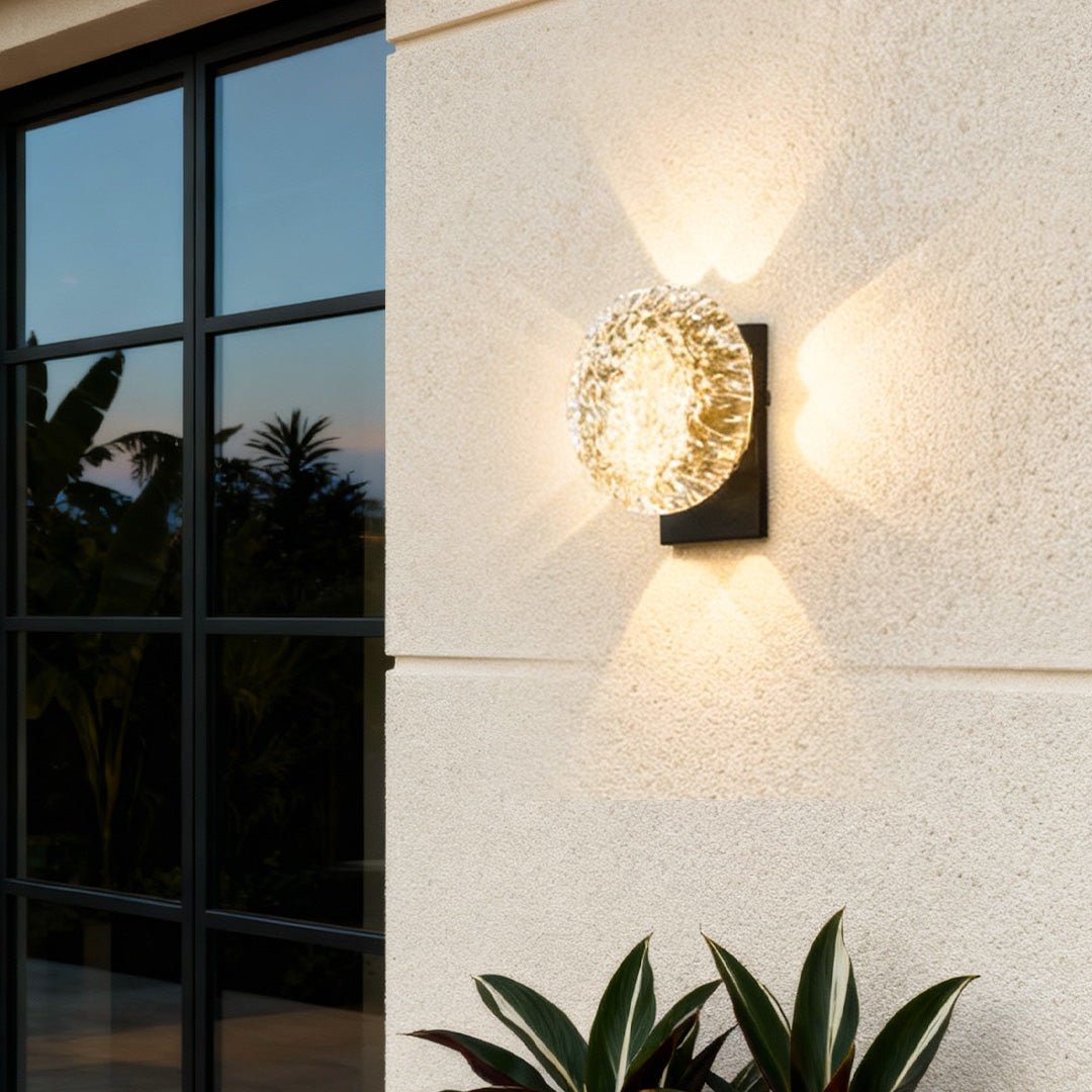 Waterproof LED Minimalist Outdoor Wall Lights - Up and Down Design