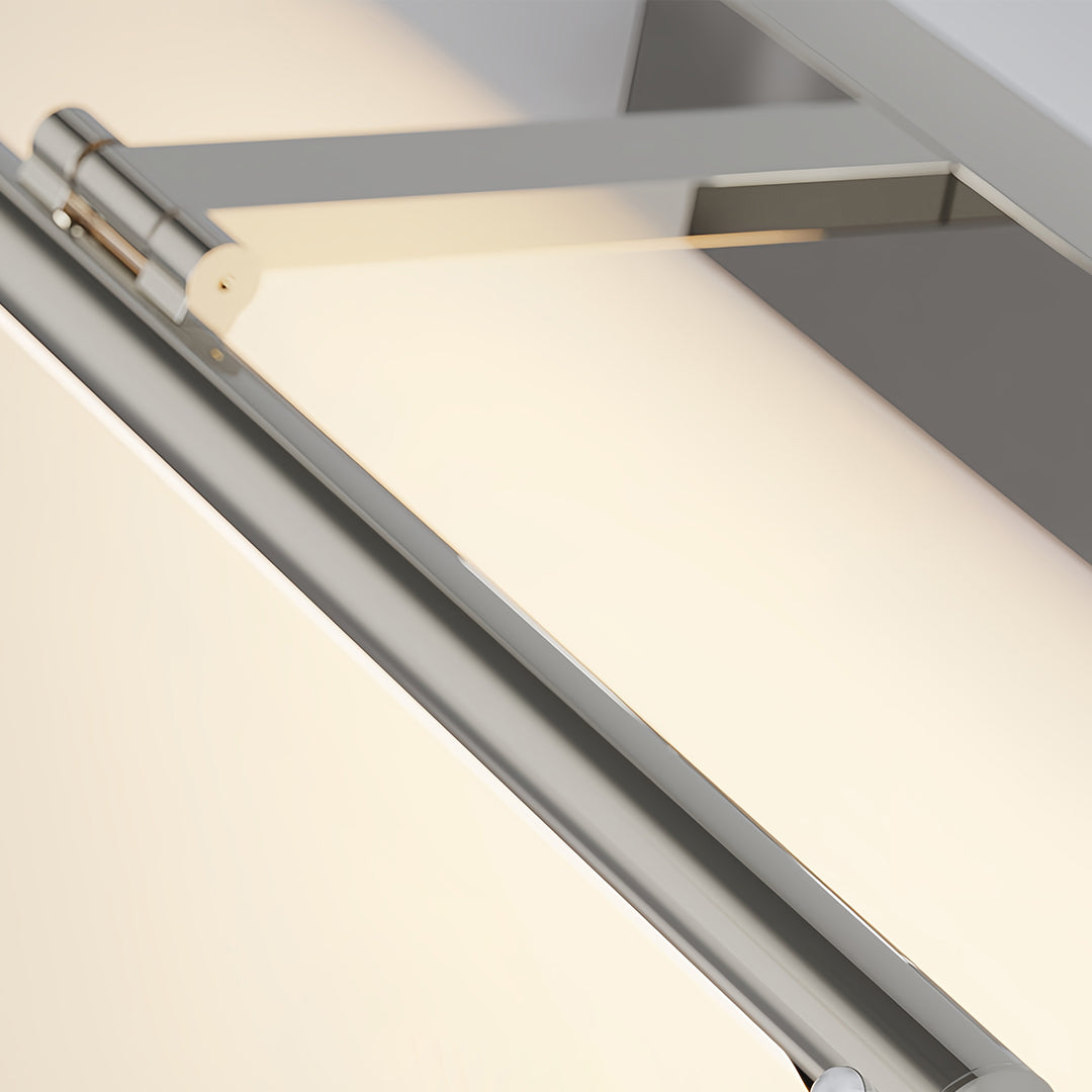 Minimalist Linear Vanity Light Bar — Iron and Acrylic, LED 4000K, Motion Sensor, 3-Mode, 16" / 24" / 32"