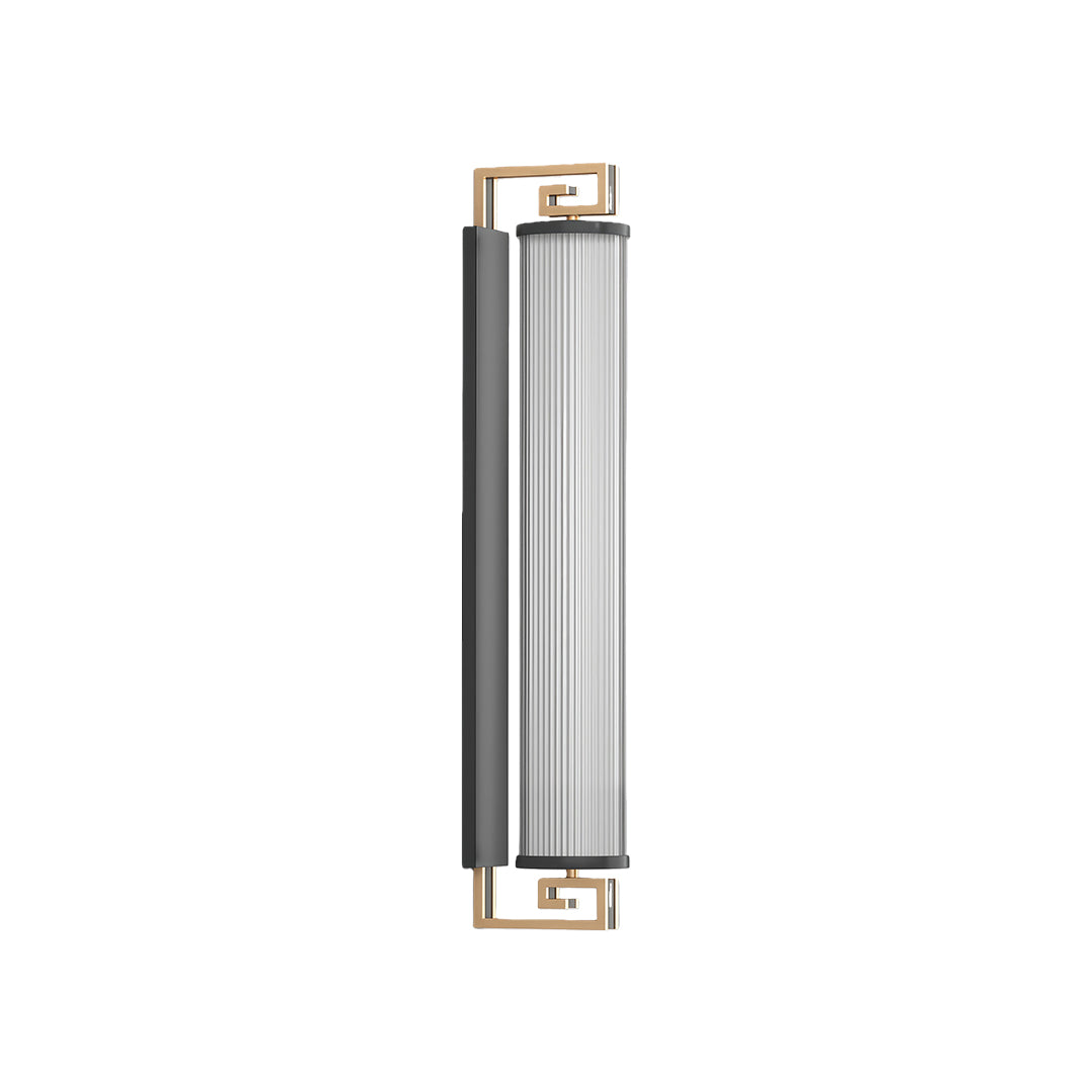 Modern Outdoor Linear Wall Light — Stainless Steel, White Acrylic, 3000K, IP65, 15W / 30W, Hardwired
