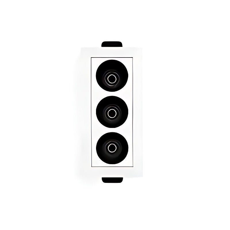 Contemporary Anti-Glare LED Recessed Spotlight — White Aluminum, 1- to 15-Light Configurations