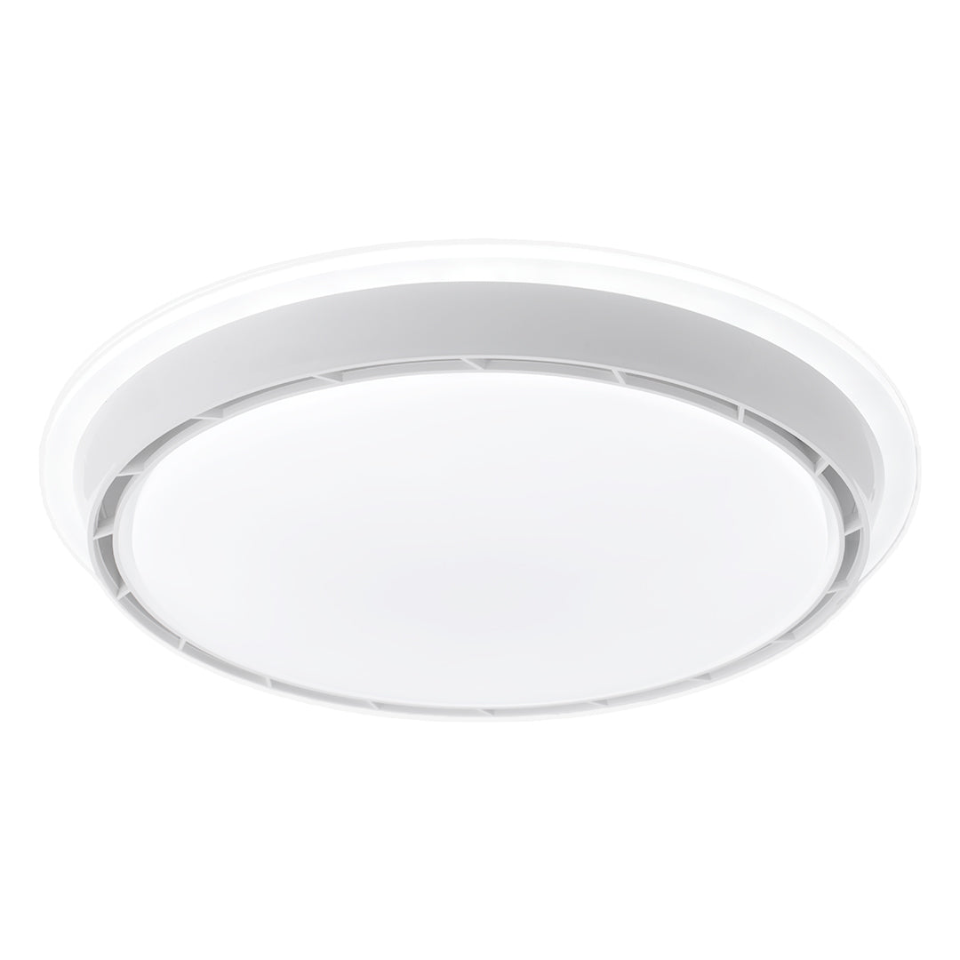 Dimmable French Retro Ceiling Light with Concealed Fan Hardware