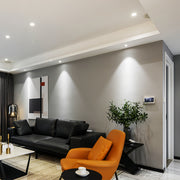 Minimalist Adjustable Recessed Downlight — Cree COB LED, Anti-Glare, 5W–18W, 360° Rotation, 3000K / 4000K / 6000K