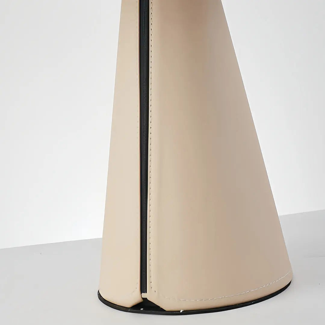 Elegant Modern White Table Lamp with Pleated Shade for Bedroom Bedside Luxe