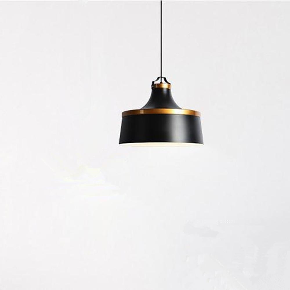 Bowled Industrial Pendant Light — Metal, 14" Diameter, E26/E27, 40W, 47" Adjustable Chain