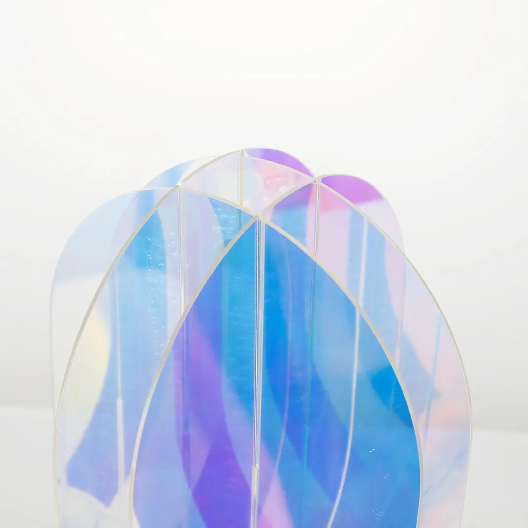 Unique Artistic LED Table Lamps - Colorful Aluminum Decorative Lighting Luxe