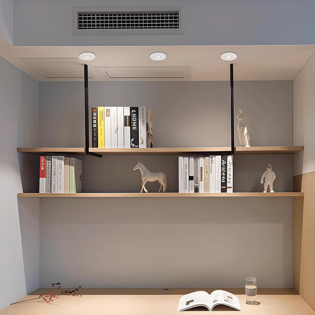 Ultra-Thin Minimalist Anti-Glare LED Recessed Spotlight — Aluminum, 3.7cm, 8°/15°/24° Beam, 3000K/4000K, Ra97