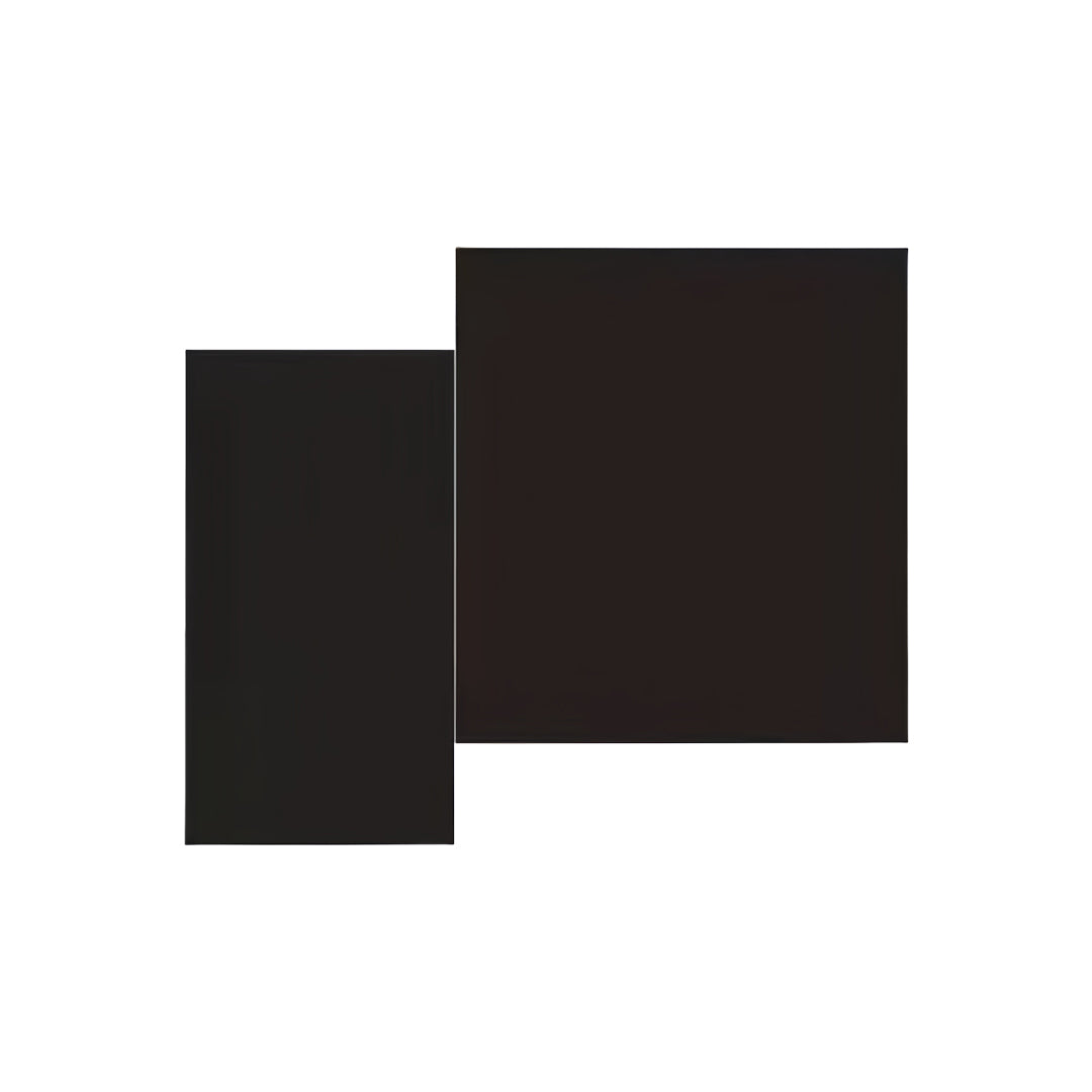 Minimalist Rectangular Linear Wall Sconce — Black Iron, LED, 3-Step Dimming (3000K/4000K/6000K), 5W–10W
