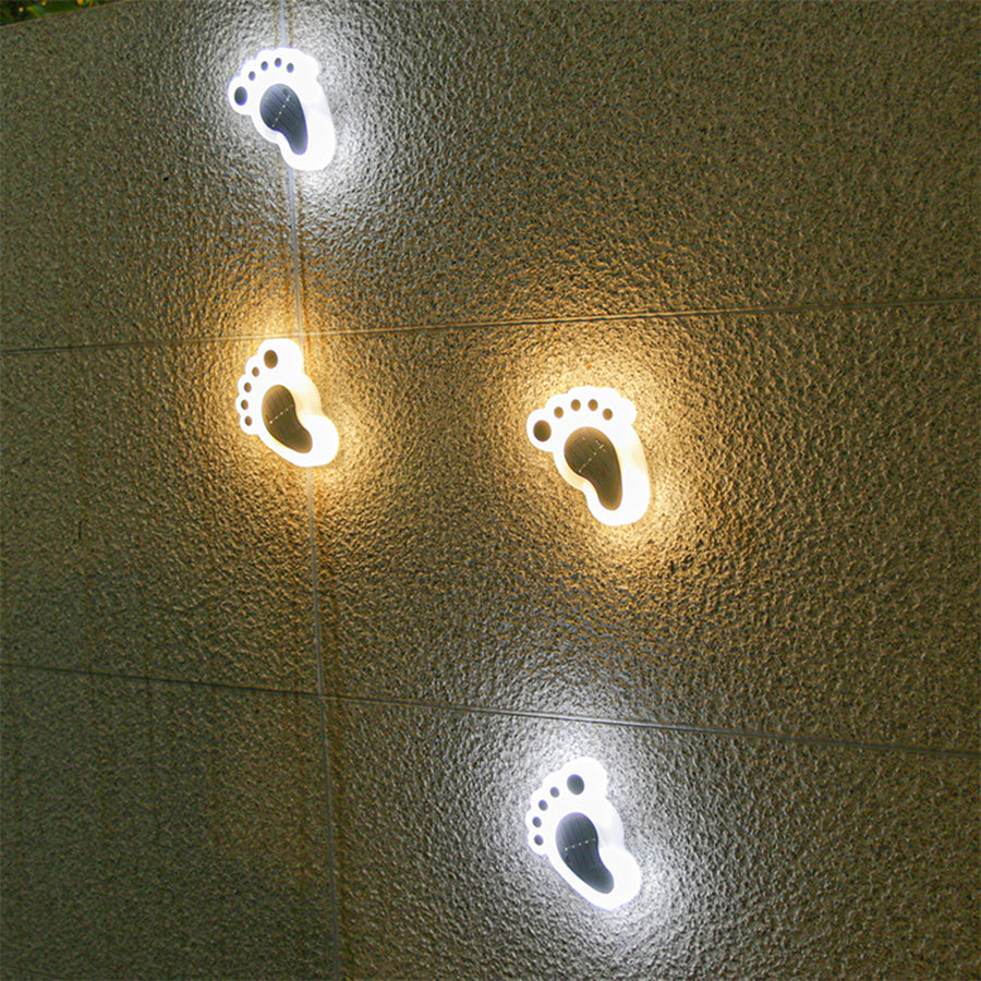 Footprint Solar Step & Deck Light — ABS Plastic, LED, IP44, 3000K / 6000K