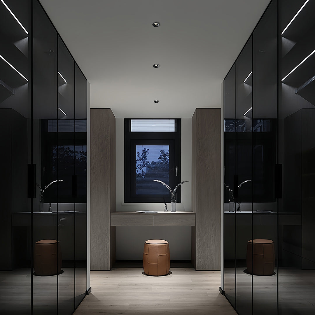 Trimless Round Recessed Downlight — Integrated LED, 7W–15W, UGR≤9 Anti-Glare, 3000K–6000K, Ra≥98