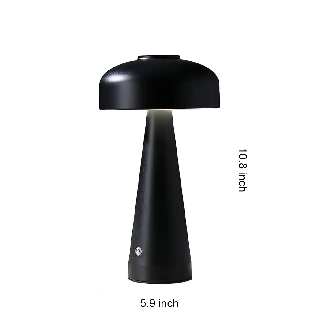 Dimmable Touch Control Portable LED Mushroom Table Lamps Luxe