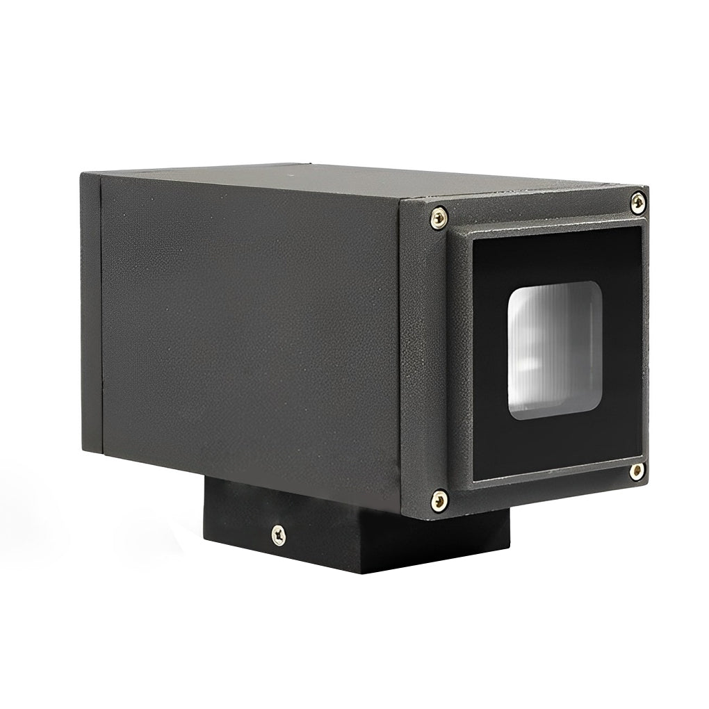 Up/Down Narrow-Beam Outdoor Wall Washer — Die-Cast Aluminum, 2×10W LED, IP65, 3 Color Temperatures