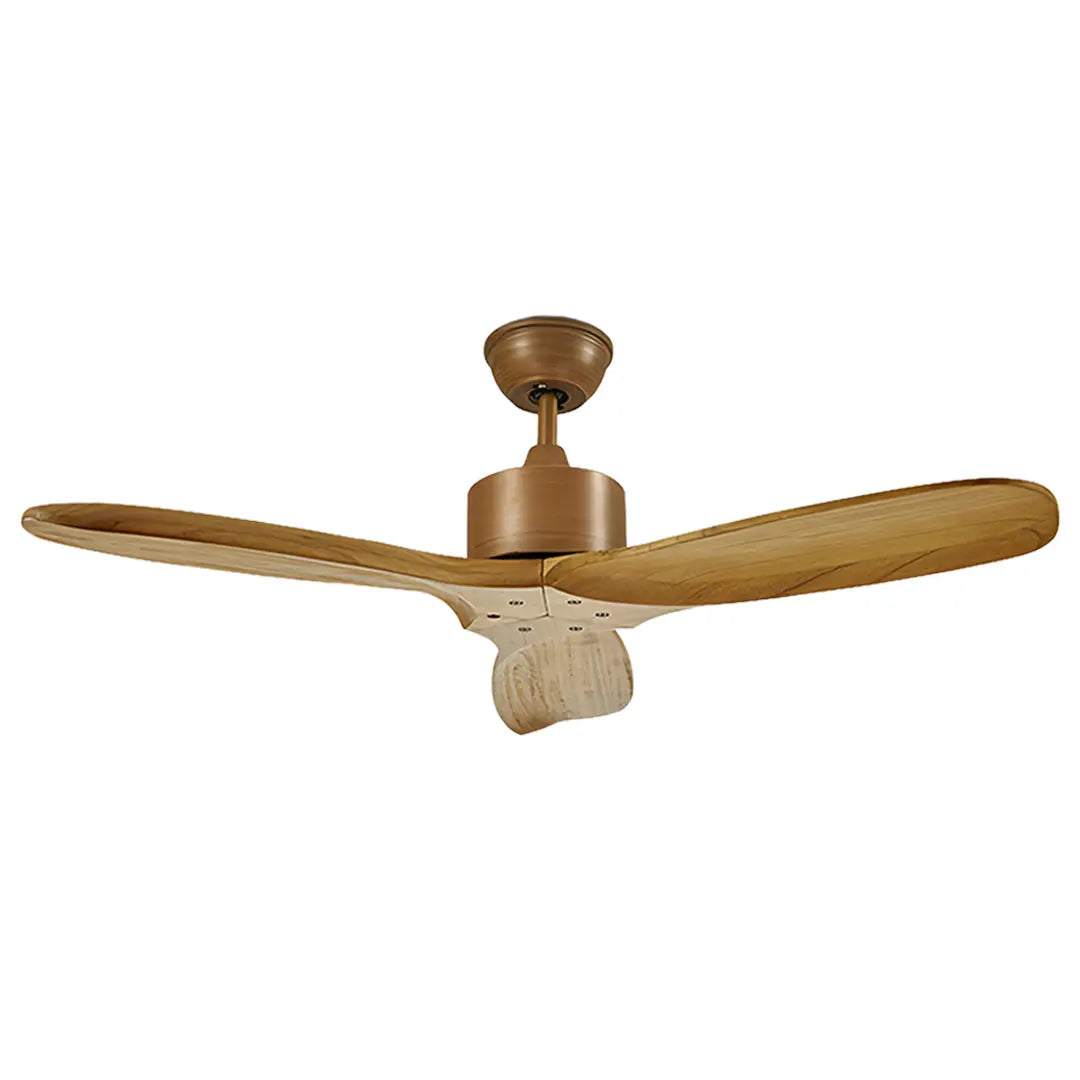 Modern 3-Blade Wood Ceiling Fans with Light - Fandelier Style Luxe