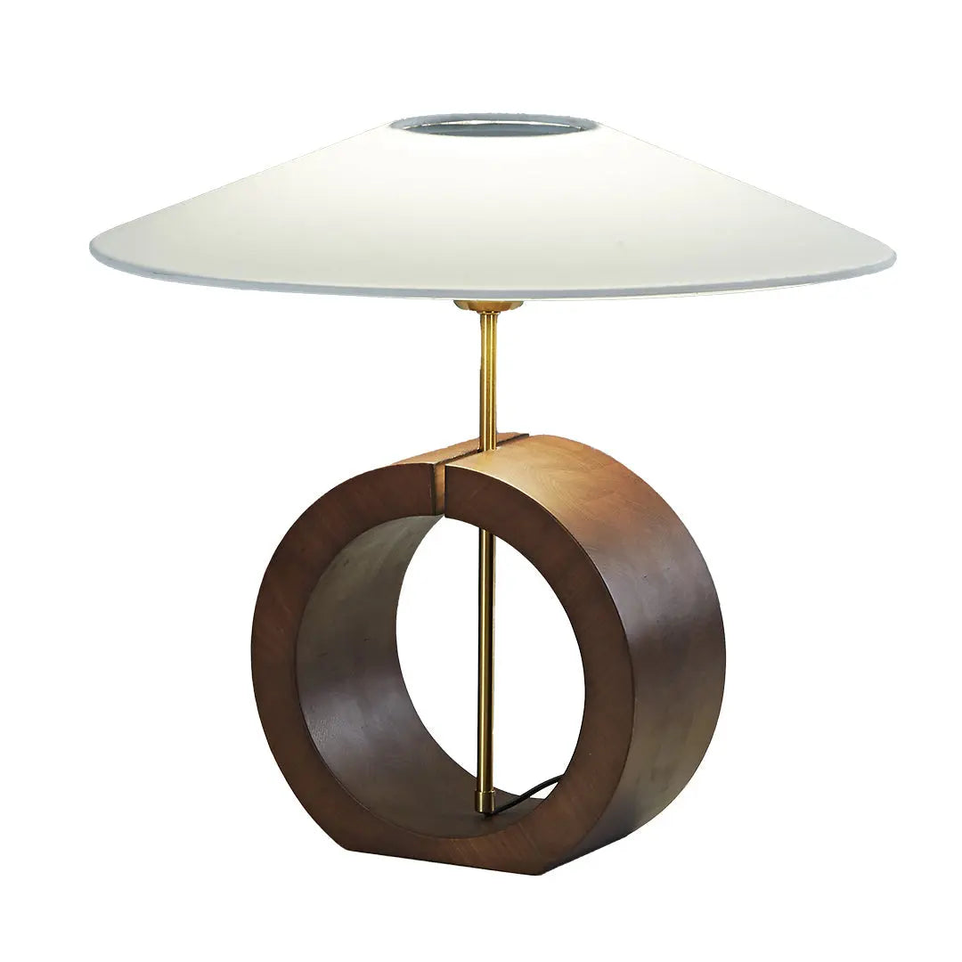 Nordic Minimalist Luxury Natural Wood Table Lamp - Creative Design Luxe