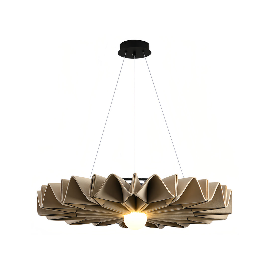 Large-Diameter PET Felt Pendant — Minimalist, Sound-Absorbing, E27, 24"–40" Sizes