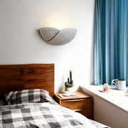 Minimalist Cement Wall Sconce — Up-Light, E14, 12W, 3-Step Dimming (3000K/4000K/6000K), Multiple Shapes