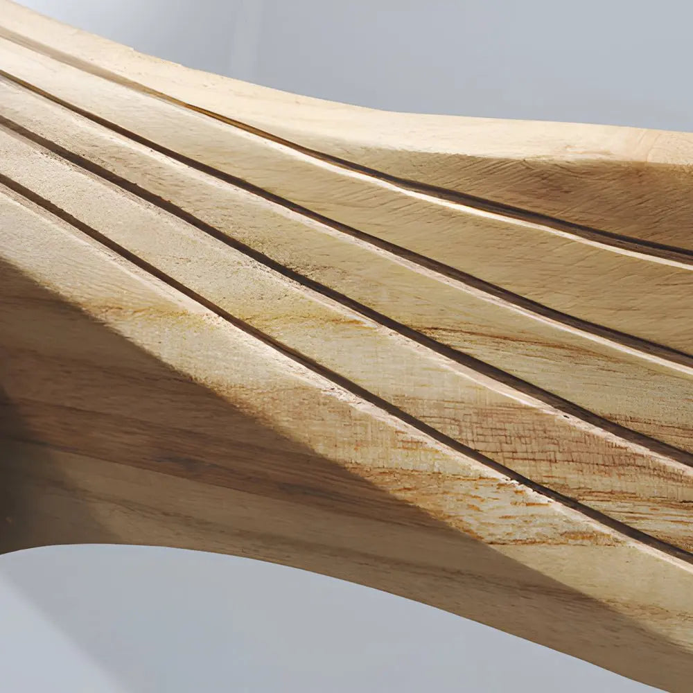 52-Inch Nordic Wooden Ceiling Fan with 3 Blades, Remote Control, and 6 Speed Settings Luxe