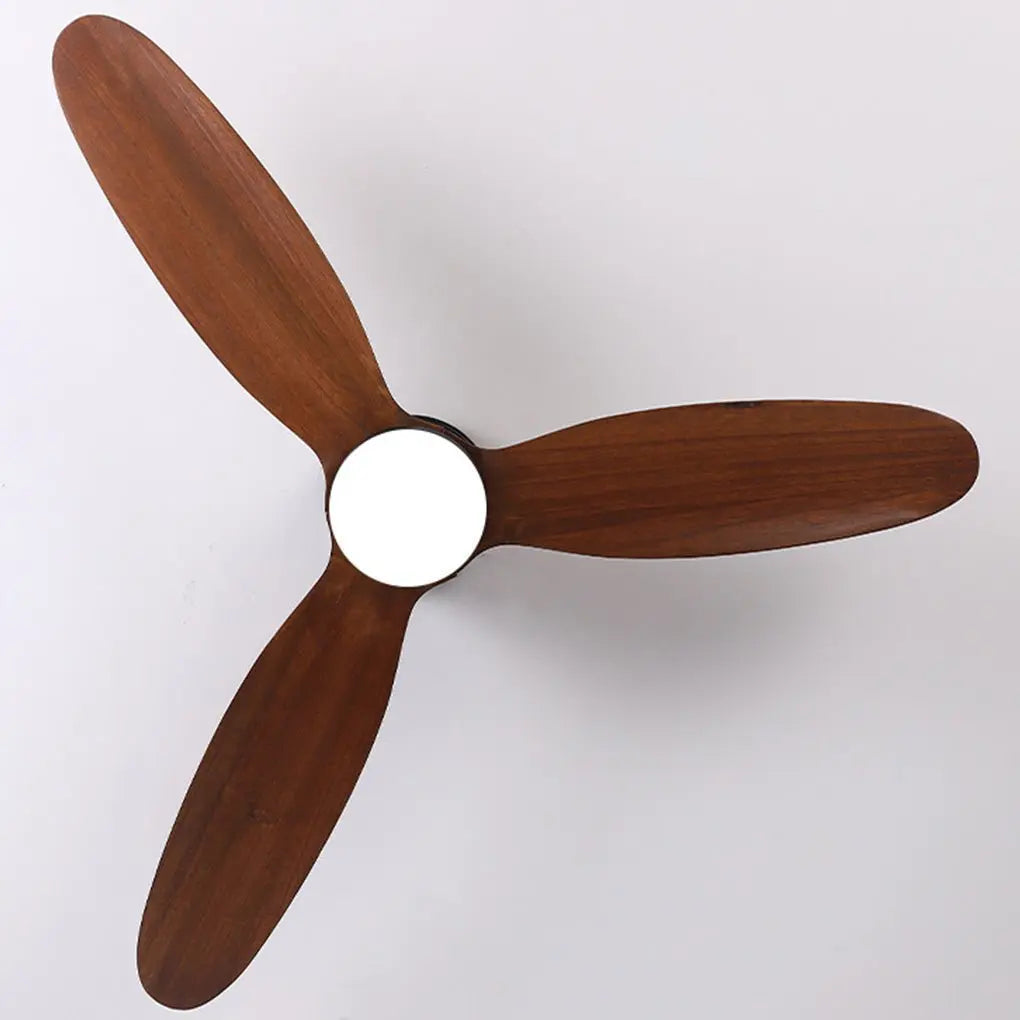 Silent Nordic LED Ceiling Fan with Inverter and Integrated Lamp Luxe