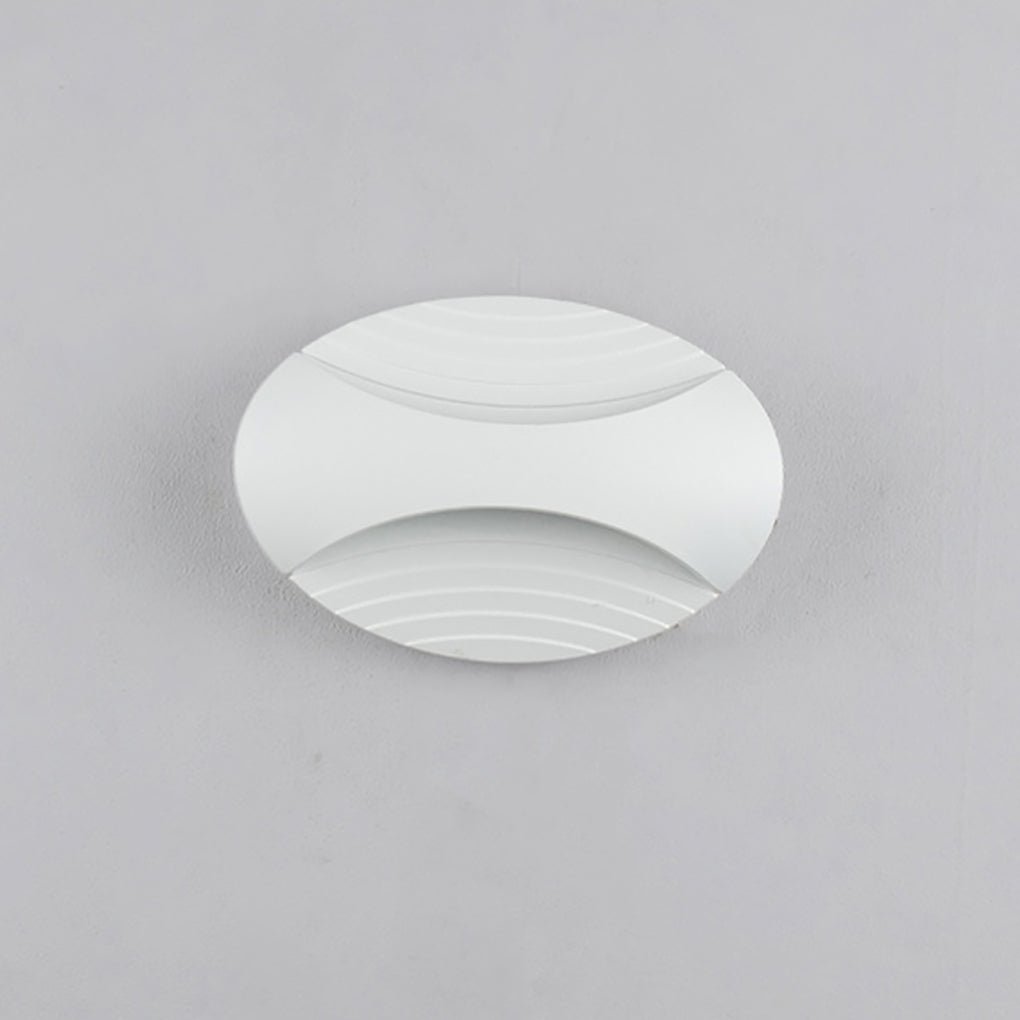 Minimalist Up/Down Wall Sconce — Aluminum, 6W LED, IP-Rated Weatherproof, White