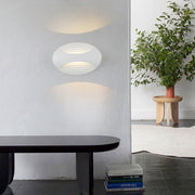 Minimalist Up/Down Wall Sconce — Aluminum, 6W LED, IP-Rated Weatherproof, White