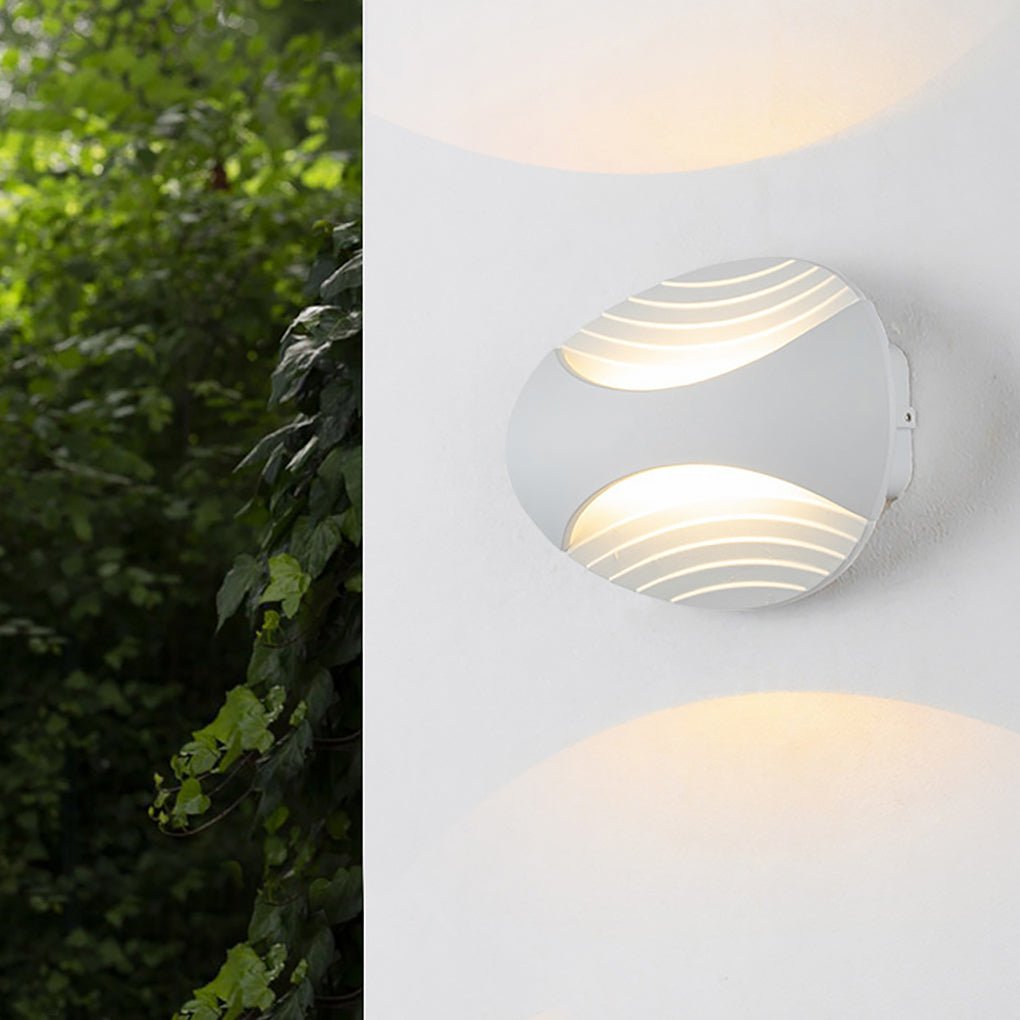 Creative Waterproof LED Wall Sconces in Nordic Minimalist Style