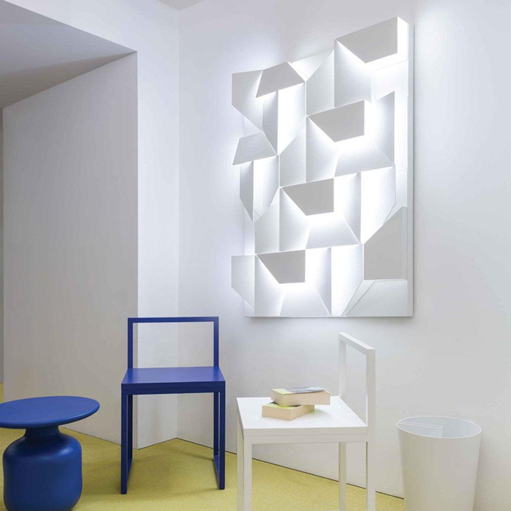 nordic minimalist geometric design led wall lamp with stepless dimming for living room