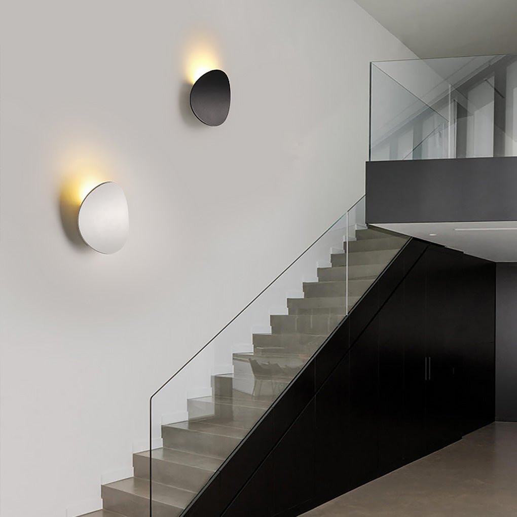 Minimalist Up/Down LED Wall Sconce — Die-Cast Aluminum, Frosted PMMA, 3000K/6000K, Black or White