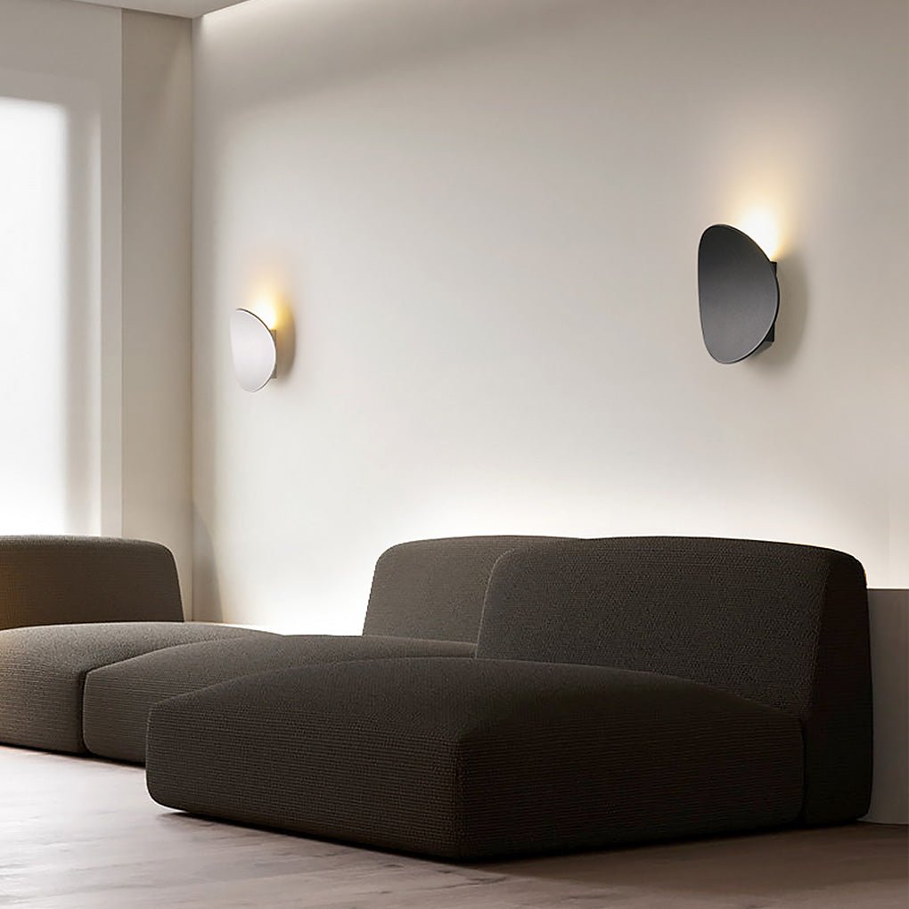 Minimalist Up/Down LED Wall Sconce — Die-Cast Aluminum, Frosted PMMA, 3000K/6000K, Black or White