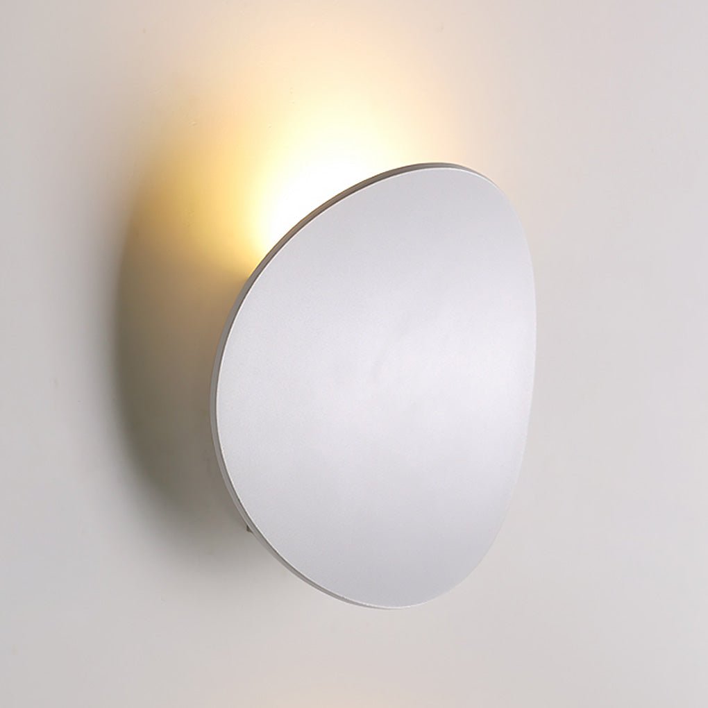 Minimalist Up/Down LED Wall Sconce — Die-Cast Aluminum, Frosted PMMA, 3000K/6000K, Black or White