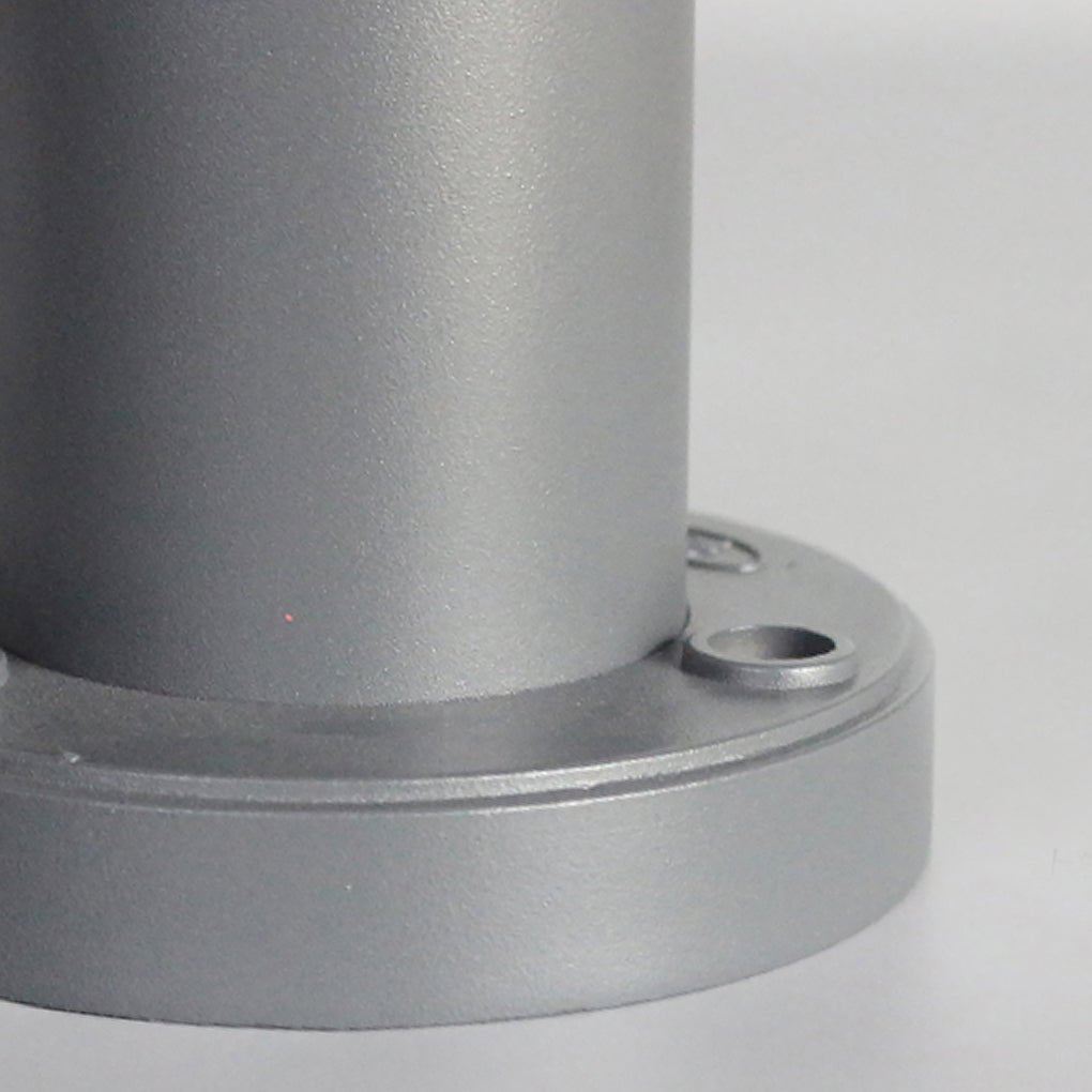 Round LED Outdoor Light — Die-Cast Aluminum & Frosted Acrylic, Wall or Post Mount, IP65, 11" / 31" Variants