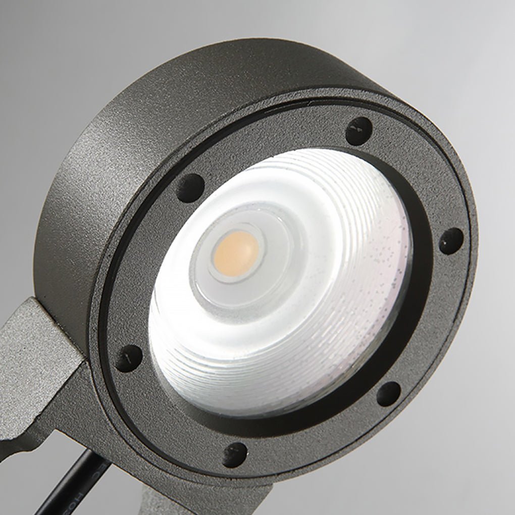 Minimalist Adjustable Outdoor Bollard Light — Die-Cast Aluminum, LED, IP54, 27"
