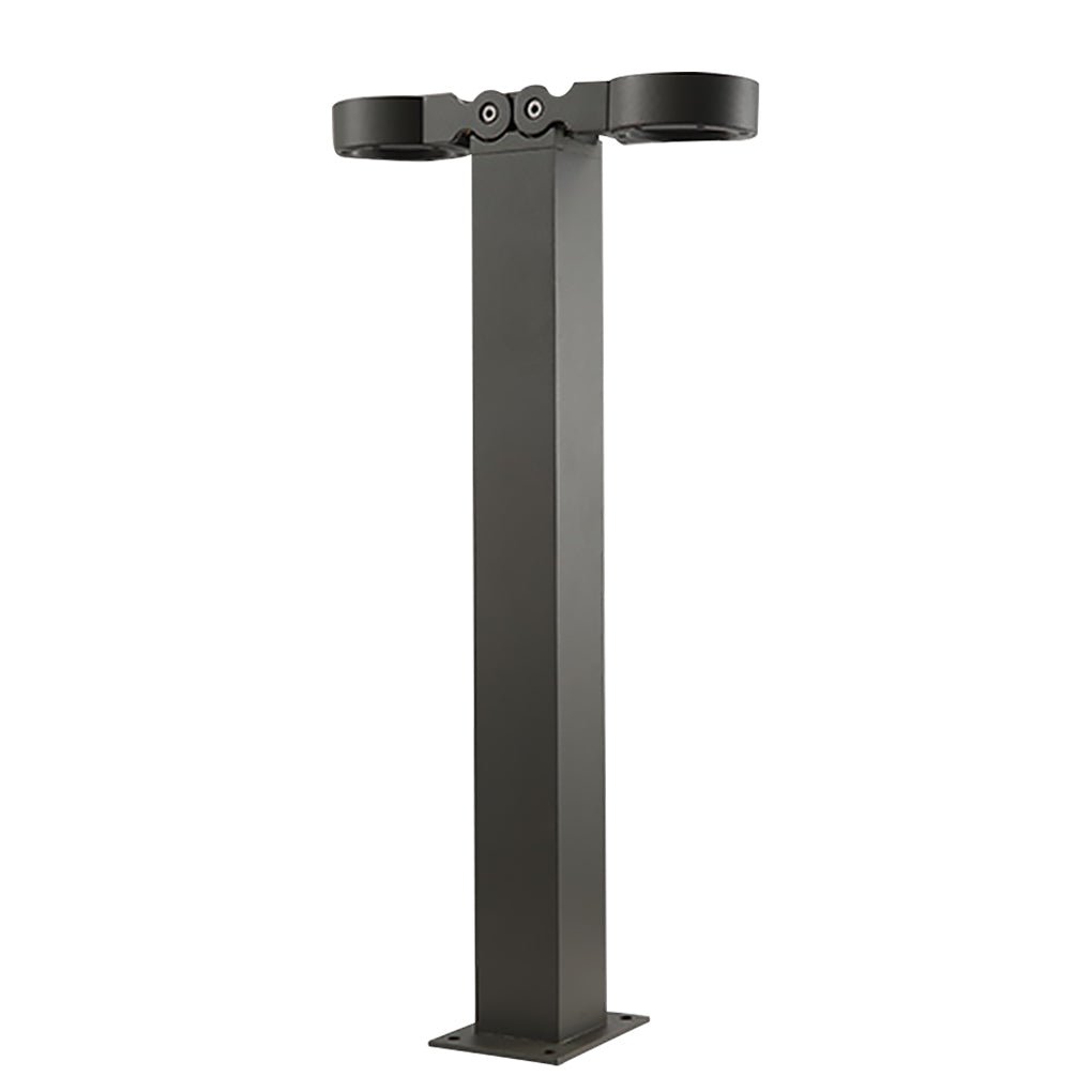 Minimalist Adjustable Outdoor Bollard Light — Die-Cast Aluminum, LED, IP54, 27"