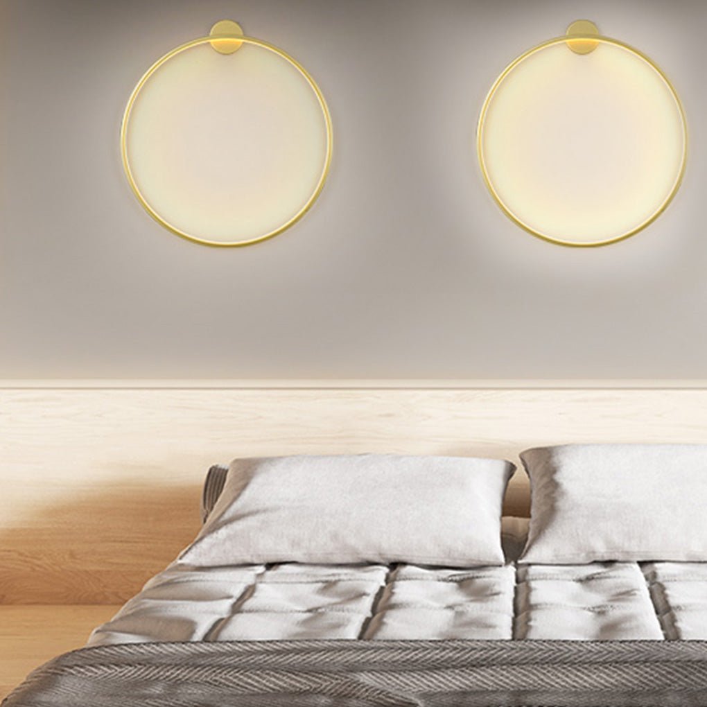 Nordic Minimalist Wireless Trichromatic Dimming Wall Lamp for Creative Atmosphere