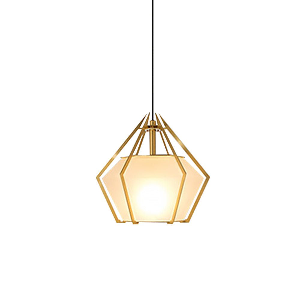 nordic postmodern art glass pendant light ideal for bedside or bar
