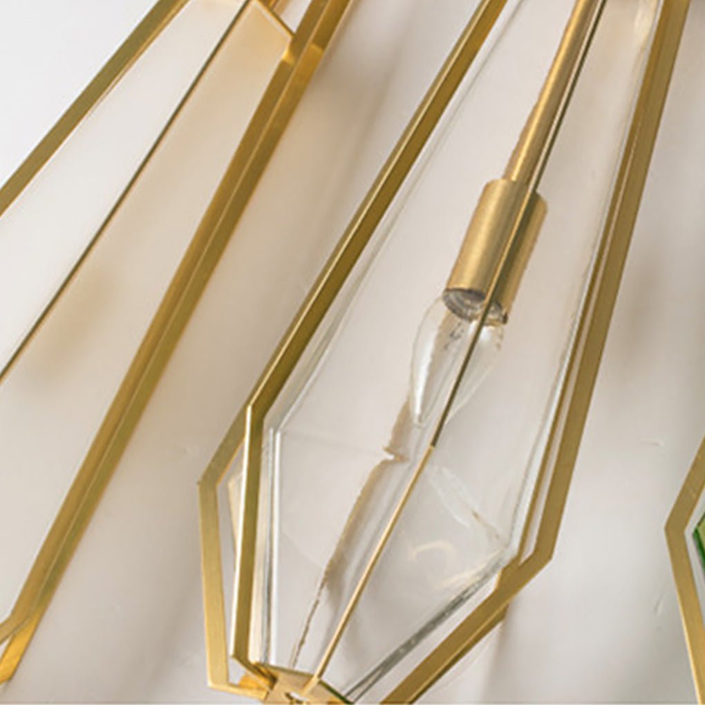 nordic postmodern art glass pendant light ideal for bedside or bar